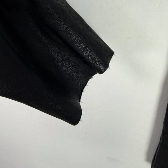 Commando Pull On Skinny Faux Leather Leggings Black Size Large L - Picture 12 of 12